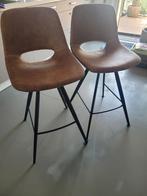 2 barstoelen, Huis en Inrichting, Barkrukken, Ophalen, Zo goed als nieuw