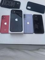 (3iphone11/2zwart 64gb 1paars128gb)(iphone12mini 128gb), Telecommunicatie, Zwart, Zo goed als nieuw, Zonder simlock, Zonder abonnement