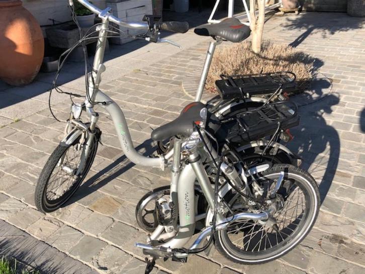 elektrische plooifietsen, Fietsen en Brommers, Fietsen | Vouwfietsen, Zo goed als nieuw, Overige merken, Totaal opvouwbaar, Versnellingen