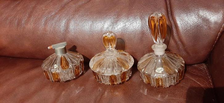 Vintage Parfumflesjes Set, Huis en Inrichting, Badkamer | Badtextiel en Accessoires, Zo goed als nieuw, Ophalen of Verzenden