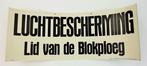luchtbeschermings bord in gebruikte staat, Verzamelen, Militaria | Tweede Wereldoorlog, Verzenden