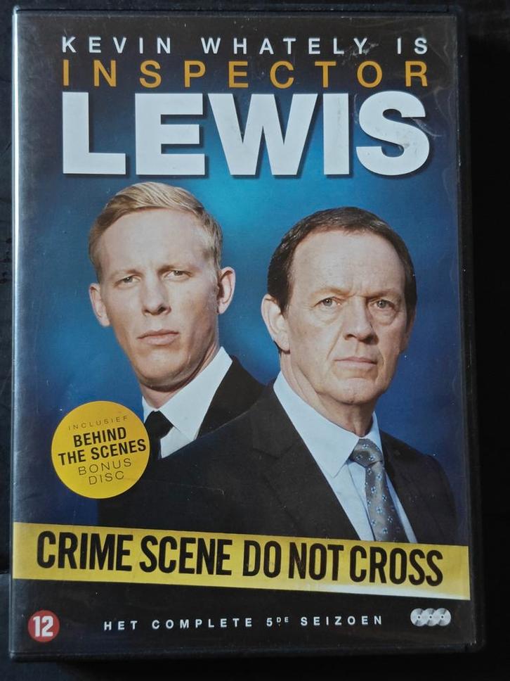 Inspector Lewis - Seizoen 5, Cd's en Dvd's, Dvd's | Tv en Series, Gebruikt, Drama, Vanaf 12 jaar, Verzenden