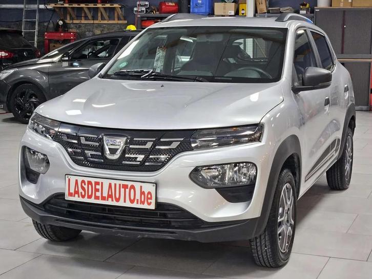 Dacia Spring 27.4 kWh Auto CAMERA Clim Cruise Gps Blue Cuir, Auto's, Dacia, Bedrijf, Te koop, Spring, ABS, Achteruitrijcamera