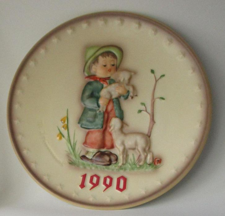 M I Hummel:286 -1990 JAARBORD- 20ste Annual Plate -Ø:19½ cm., Verzamelen, Complete verzamelingen en Collecties, Verzenden