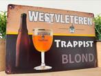 Metalen reclamebord Westvleteren Trappist, Ophalen of Verzenden, Nieuw, Reclamebord, Plaat of Schild