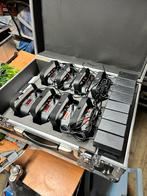 8x par uplight Batterij  Par Licht 4X18W RGBWA UV, Ophalen of Verzenden, Zo goed als nieuw, Licht