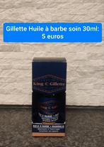 King C. Gillette Huile à barbe soin 30 ml, Enlèvement, Comme neuf