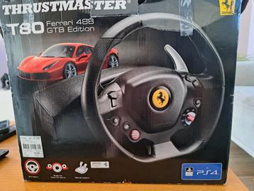 T80 Ferrari 488 GTB Edition, Games en Spelcomputers, Spelcomputers | Sony Consoles | Accessoires, Ophalen, Zo goed als nieuw, PlayStation 5