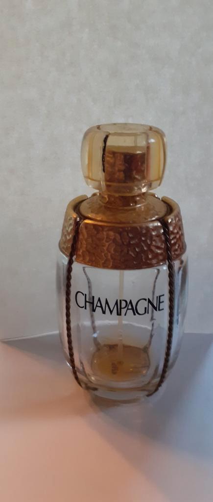 bouteille fiole vide eau de toilette champagne 50ml (18), Collections, Parfums, Utilisé, Bouteille de parfum, Enlèvement ou Envoi