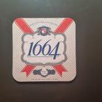 Sous Bock 1664 de Kronenbourg (modèle 2), Verzamelen, Biermerken, Ophalen of Verzenden, Gebruikt, Viltje(s), Overige merken