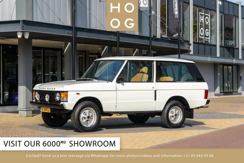 Land Rover Range Rover 3.5 V8 in "Arctic White" (bj 1980), Auto's, Oldtimers, Bedrijf, Te koop, Land Rover, Benzine, SUV of Terreinwagen