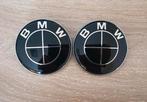 Bmw motorkap/kofferbak emblemen logo 82 mm 74 mm full zwart, Ophalen of Verzenden, Nieuw, BMW