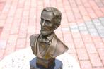 gesigneerde bronzen buste van Abraham Lincoln, ARRIETTA, Antiek en Kunst, Ophalen, Brons