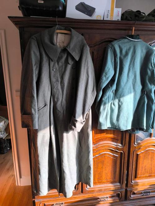 Repro M42 mantel Mundury Jarema, Verzamelen, Militaria | Tweede Wereldoorlog, Ophalen of Verzenden