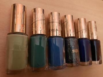Lot 6 vernis Color Riche - L'Oréal beschikbaar voor biedingen