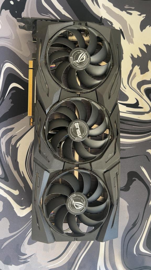 Asus Rog Strix RTX 2080 Super 8GB OC, Computers en Software, Videokaarten, Zo goed als nieuw, Nvidia, PCI-Express 3.0, GDDR6, HDMI
