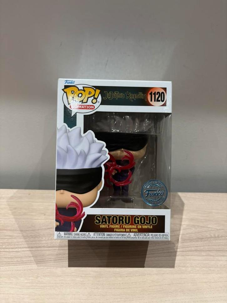 Funko Pop Gojo Red Tech #1120 – Special Edition, Verzamelen, Poppetjes en Figuurtjes, Zo goed als nieuw, Ophalen of Verzenden
