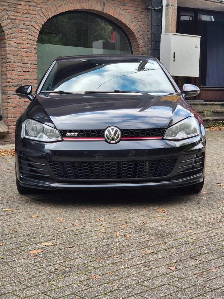 Golf 7 GTI, Auto's, Volkswagen, Particulier, Golf, Zetelverwarming, Benzine, Euro 6, 5 deurs, Zwart, Zwart, Ophalen