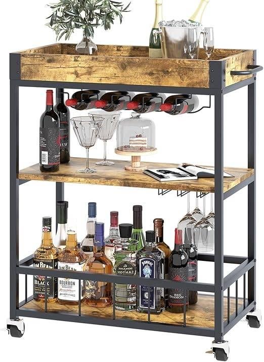 Chariot de cuisine à roulettes | LIVRAISON GRATUITE, Neuf, -, -, Autres types