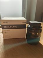 Sigma Art 35mm F1.4 Nikon mount, Audio, Tv en Foto, Foto | Lenzen en Objectieven, Ophalen, Zo goed als nieuw