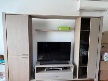 Te koop: Wandmeubel / TV-meubel met - in zeer goede staat beschikbaar voor biedingen