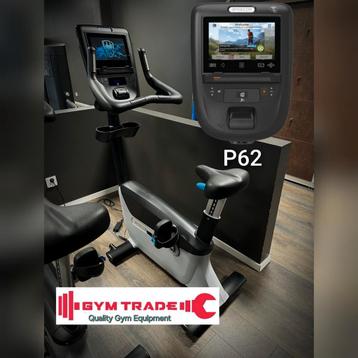 2x Precor UBK hometrainer met p62 multimedia display beschikbaar voor biedingen