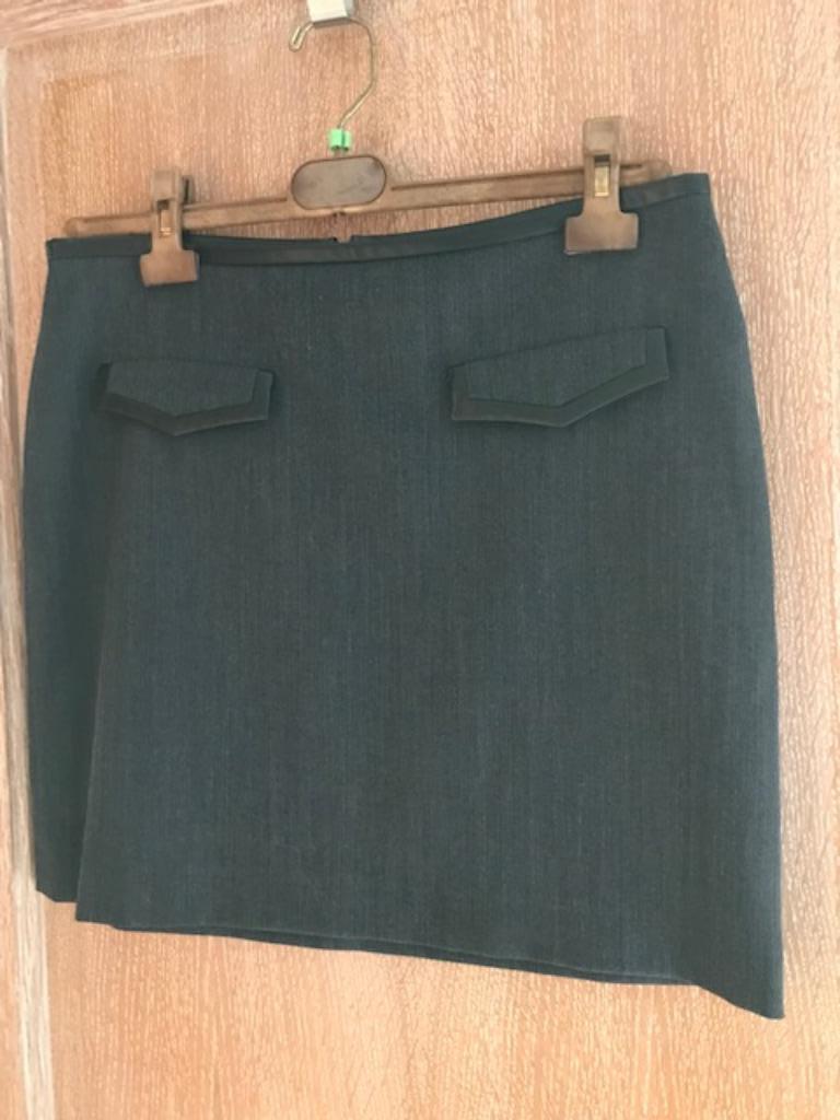 Nieuwe grijze rok TALKING FRENCH - maat 38 (nr830), Maat 38/40 (M), Talking French, Nieuw, Ophalen of Verzenden