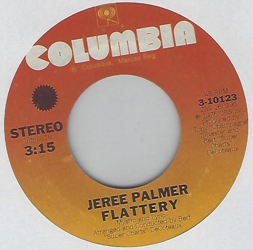 Soul 45: Jeree Palmer – Flattery, Cd's en Dvd's, Vinyl Singles, Gebruikt, Single, R&B en Soul, 7 inch, Ophalen of Verzenden