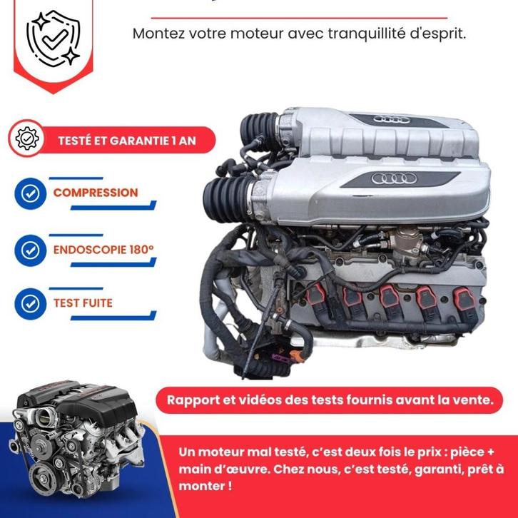 Complete motor audi r8 performance 5.2 v10 fsi, Auto-onderdelen, Motor en Toebehoren, Audi, Nieuw, Ophalen of Verzenden