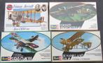 Lot de quatre avions Grande Guerre 14-18 1/72ième, Nieuw, Ophalen of Verzenden, Vliegtuig, 1:72 tot 1:144