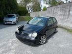 VOLKSWAGEN POLO 1.2i BENZINE/AIRCO/ZUINIG/PROPERE STAAT!, Auto's, Stof, Beige, Zwart, USB