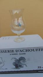 Doos Glazen Bras.D'achouffe doos 6 stuks chouffe Nieuw., Ophalen of Verzenden, Nieuw, Bierglas