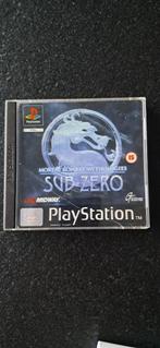 PS1 Mortal Kombat Mythologies Sub-Zero zeldzaam spel, Ophalen of Verzenden