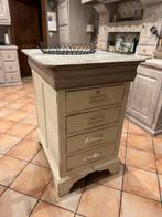 Meuble ilot ancien à tiroirs, Enlèvement, Utilisé