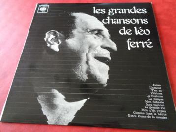 Vinyle "Les Grandes Chansons De Léo Ferré". Vintage beschikbaar voor biedingen