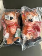 Nieuwe mickey & Minnie Mouse kerst knuffels ( Disney Store ), Ophalen of Verzenden, Mickey Mouse, Nieuw, Knuffel