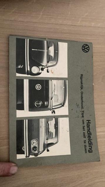 Manuel VW partie 2 1973, Autos : Divers, Modes d'emploi & Notices d'utilisation, Enlèvement ou Envoi