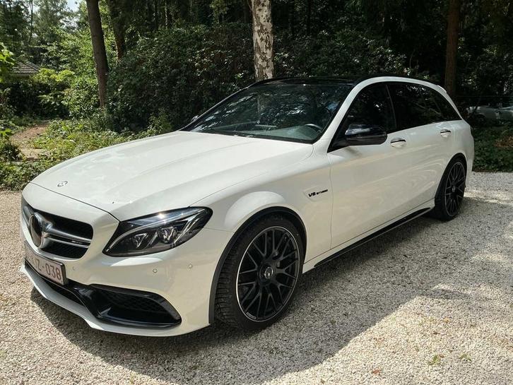 Mercedes-Benz - C63 AMG - 2016, Auto's, Mercedes-Benz, Bedrijf, C-Klasse, Overige brandstoffen, Euro 6, Break, Automaat, Gebruikt