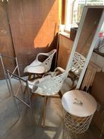 Metalen droogrek handdoeken  IKEA, Huis en Inrichting, Badkamer | Badtextiel en Accessoires, Ophalen, Zo goed als nieuw, Grijs