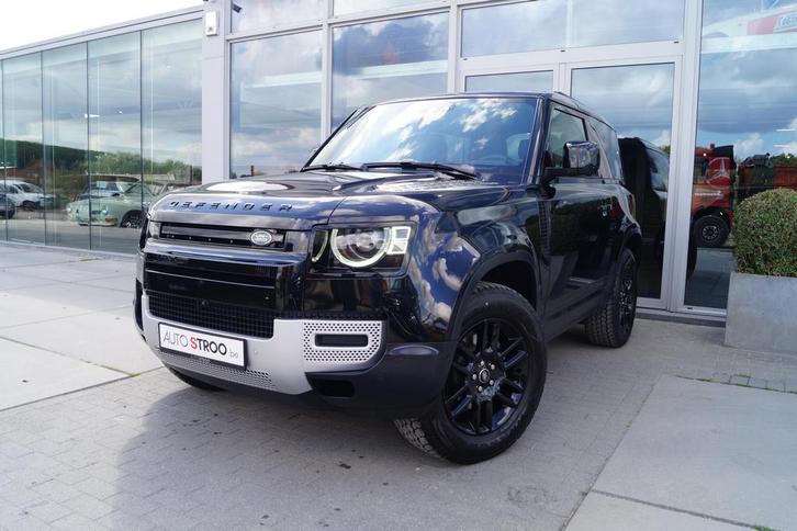 Land Rover Defender 90 3.0D 200 PANO | TREKHAAK | BLACKPACK, Auto's, Land Rover, Bedrijf, Adaptive Cruise Control, Airbags, Airconditioning