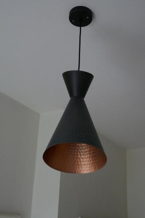Lichtarmatuur - sfeervolle design hanglampen, Huis en Inrichting, Lampen | Hanglampen, Gebruikt, Minder dan 50 cm, Metaal, Ophalen