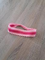 Roze gehaakte haarband, Kinderen en Baby's, Ophalen of Verzenden, Nieuw, Handmade