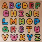 Lot houten puzzels/blokpuzzels.Cijfers, letters, dieren, Ophalen, 2 tot 4 jaar, Zo goed als nieuw, Van hout
