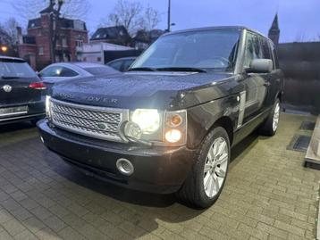 RR Voque TD6 Lichte Vracht (5 zits uniek) nwe automaat/motor, Auto's, Land Rover, Automaat, Zwart, Leder, Particulier