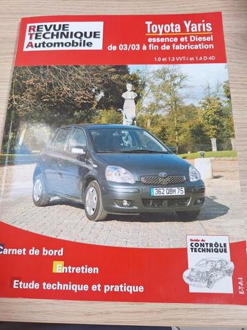 Revue technique automobile Toyota Yaris  beschikbaar voor biedingen