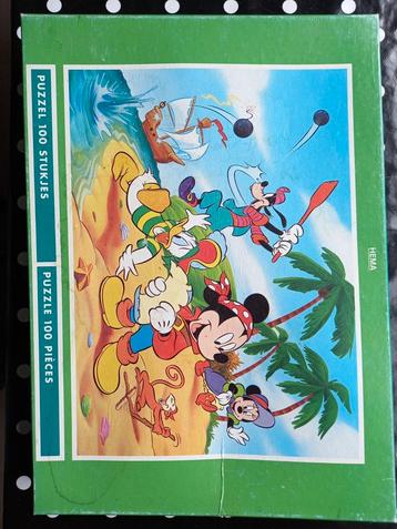 Puzzle Disney figuren 100 stuks