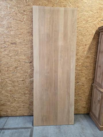 Massief houten tafelblad 250x90cm.dikte 4cm, Enlèvement, Comme neuf, Dessus de la table