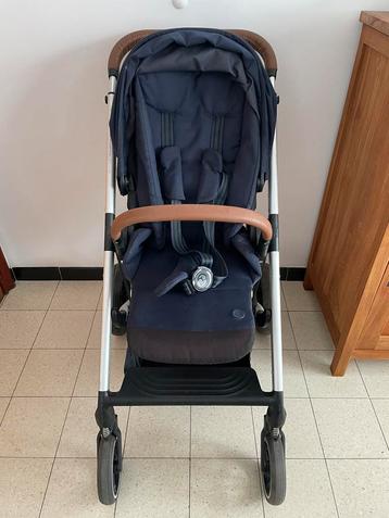 Poussette Cybex Balios S bleu marine excellent etat, Enfants & Bébés, Enlèvement, Comme neuf, Poussette