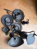 Tinnen serviesgoed collectie 5,5 kg, Antiek en Kunst, Antiek | Tin, Ophalen of Verzenden