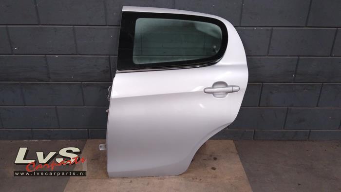 Portier 4Deurs links-achter van een Citroen C1 (KTB), Auto-onderdelen, Carrosserie, Deur, Citroën, Gebruikt, 3 maanden garantie